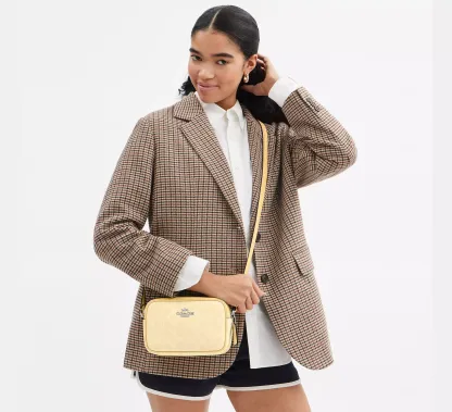 Mini Camera Bag In Signature Canvas