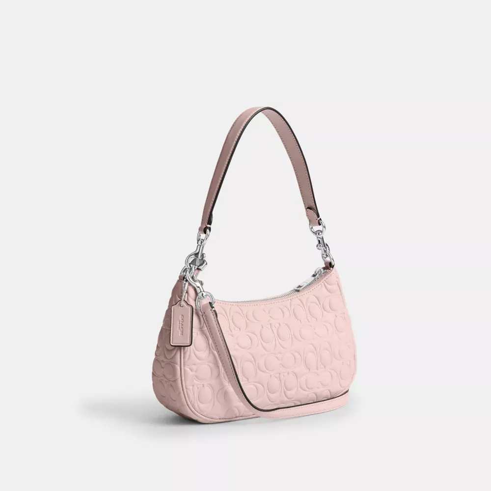 Teri Shoulder Bag In Signature Leather