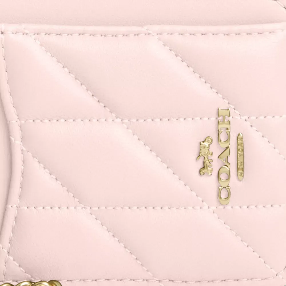 Zip Card Case With Quilting