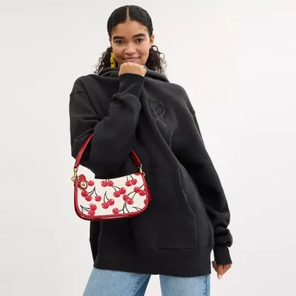 Swinger Bag With Cherry Print