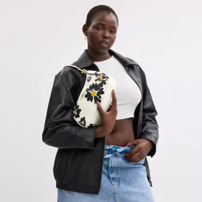 Teri Shoulder Bag With Floral Print