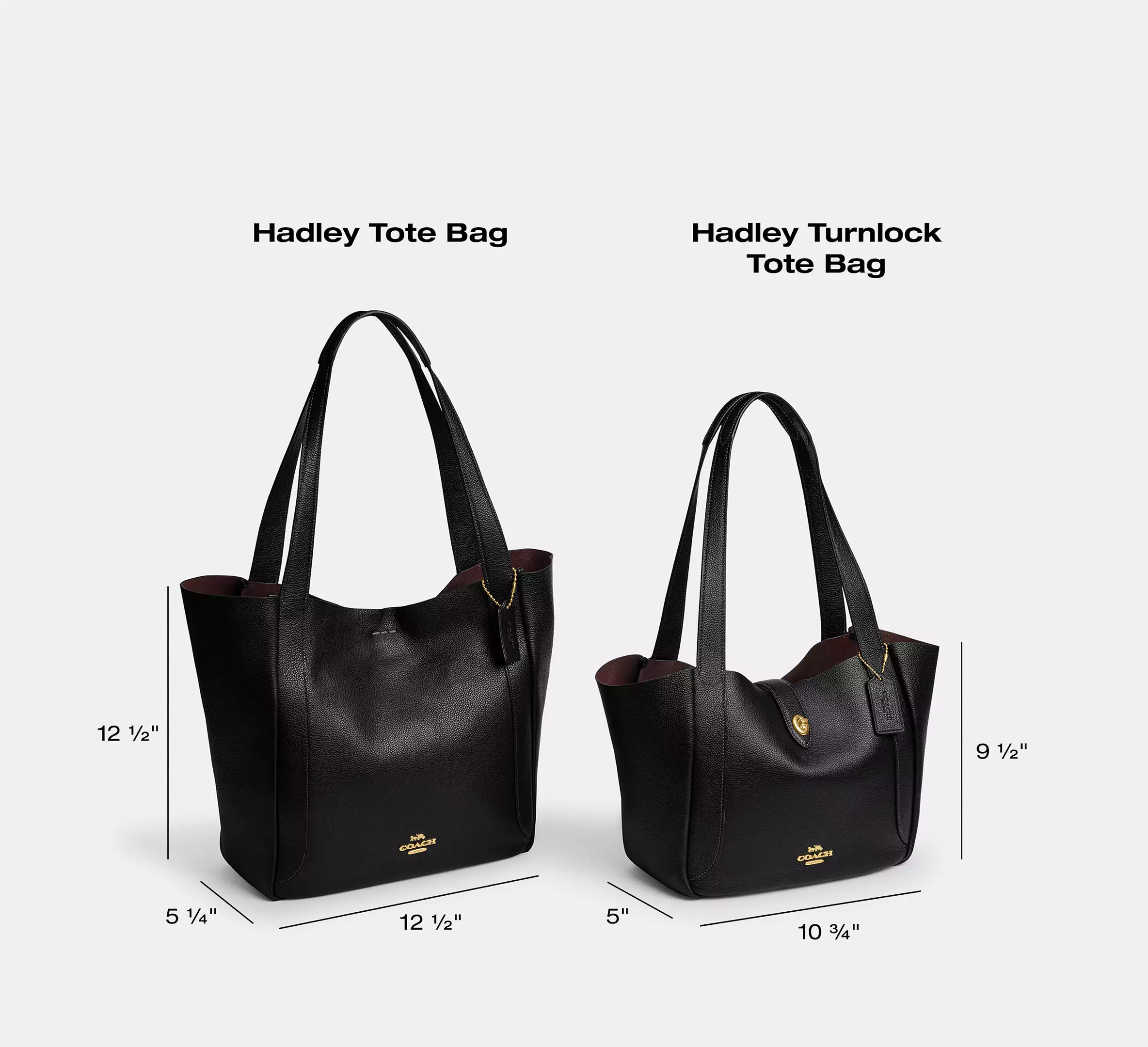 Hadley Turnlock Tote Bag