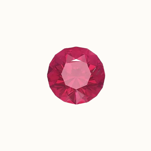 RUBY RED COLORED STONE