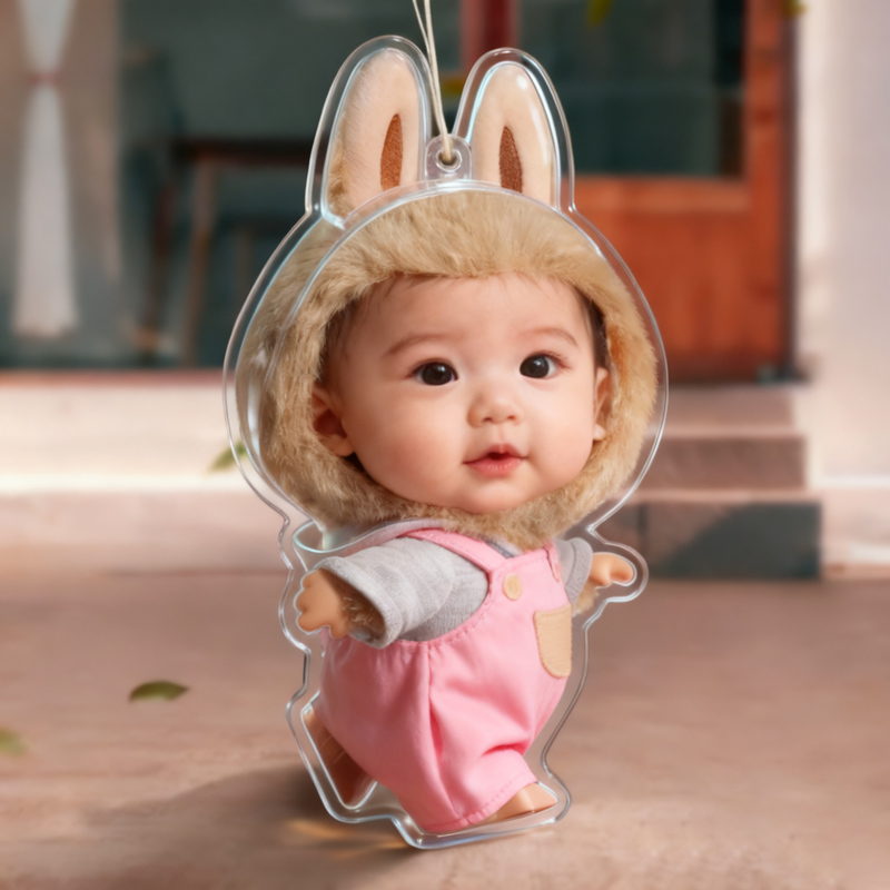 Sotiya Personalized Christmas Decorations Ornament With Custom Baby Girl Photo-Sotiya