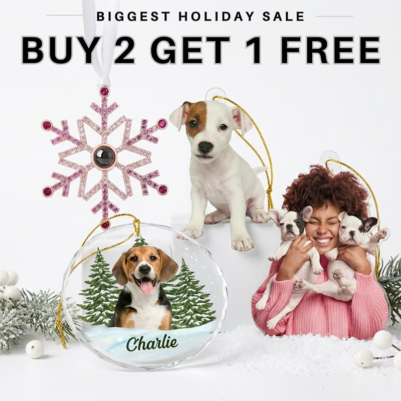 Sotiya Paw Personalized Photo Ornament