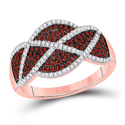 Sotiya Wide Crossover Women's Wedding Ring Sterling Silver-Sotiya