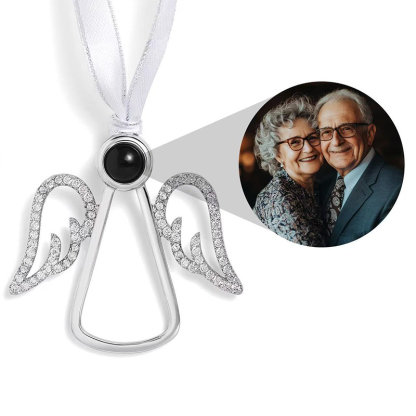 Sotiya Angel Personalized Photo Ornament-Sotiya