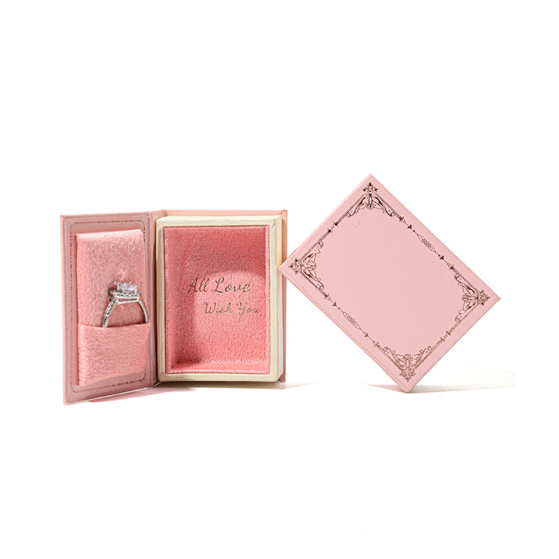 Sotiya Vintage Book Shape Ring Box-Sotiya