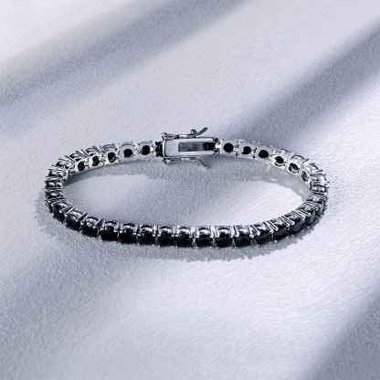 Sotiya 4mm Round Cut Tennis Bracelet-Sotiya