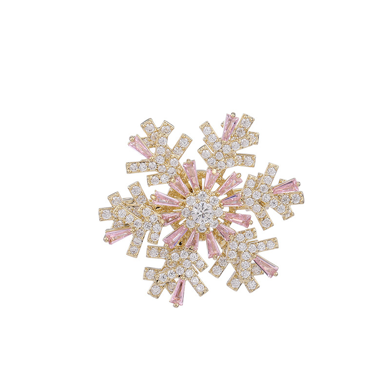 Sotiya Rotatable Snowflake Brooch-Sotiya