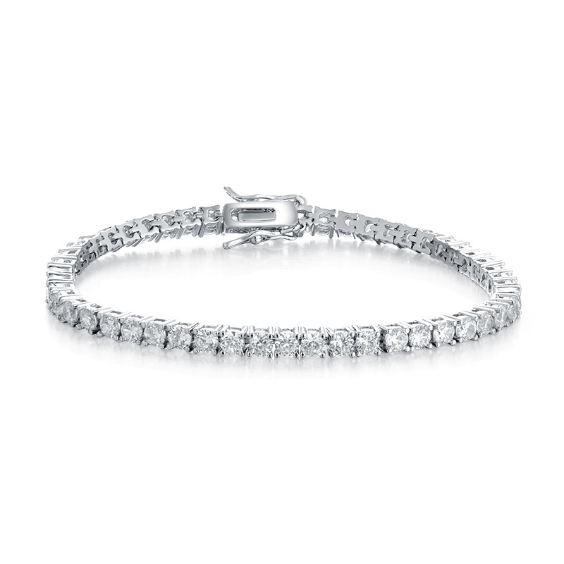 Sotiya 2mm Round Cut Tennis Bracelet-Sotiya