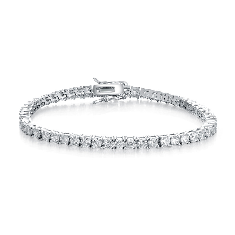 Sotiya 2mm Round Cut Tennis Bracelet-Sotiya