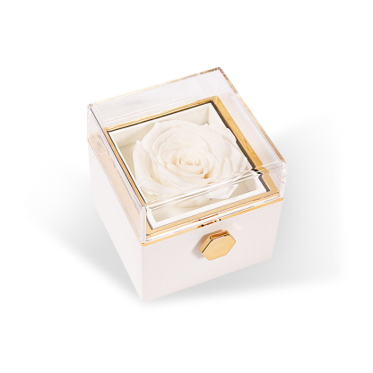 Sotiya Eternal Flower Rotatable Jewelry Gift Box-Sotiya