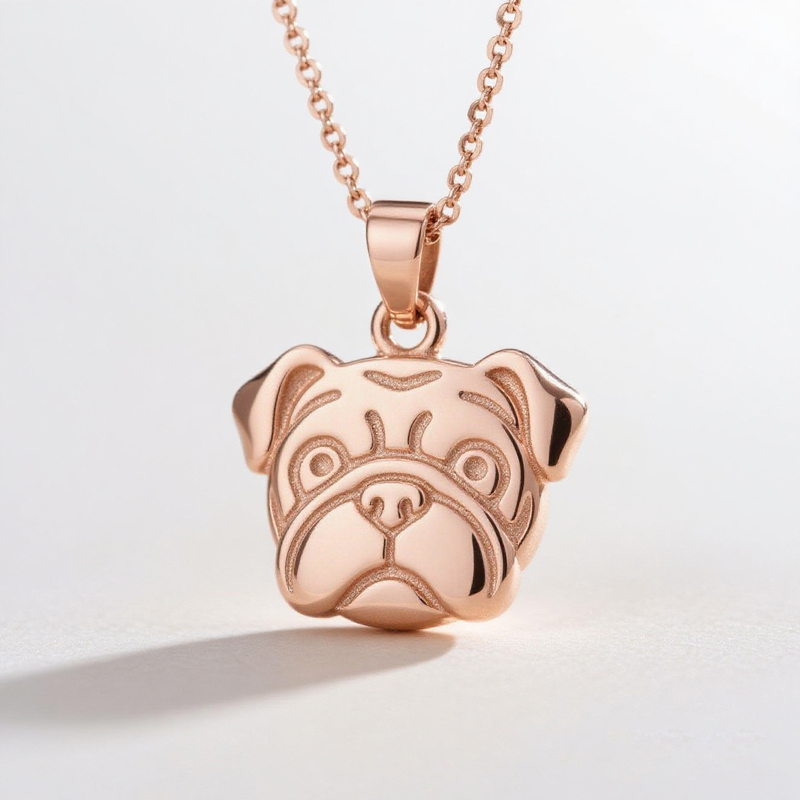 Sotiya Bulldog Pendant Necklace-Sotiya