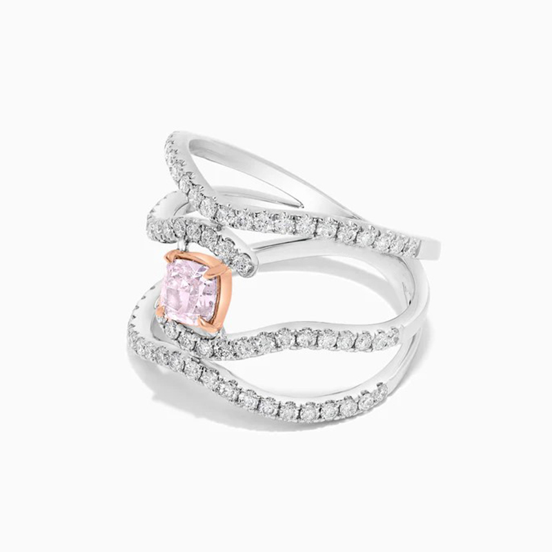 Sotiya Cushion Cut Cocktail Ring Sterling Silver-Sotiya