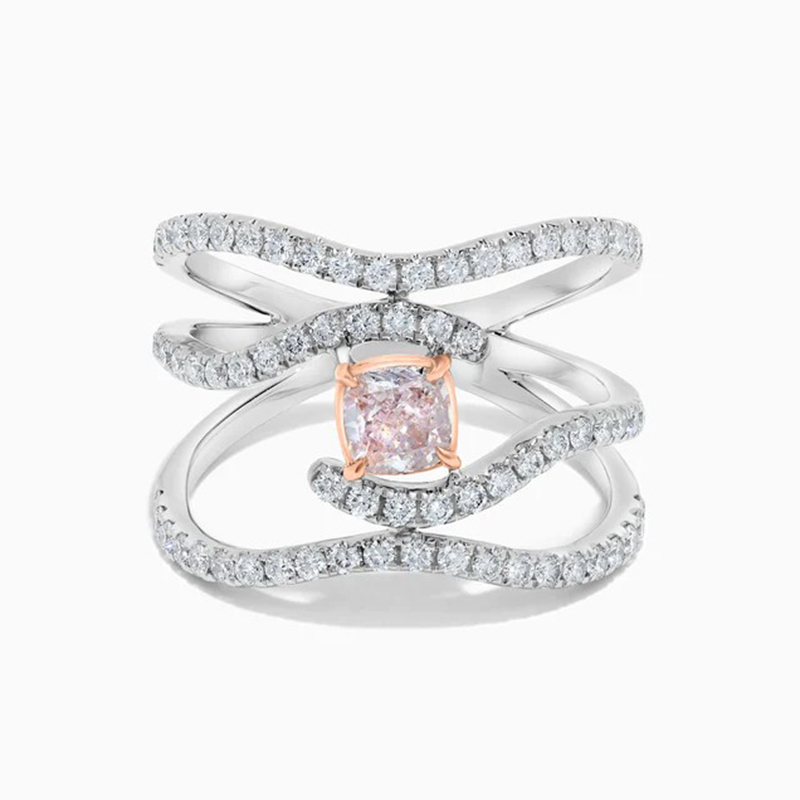 Sotiya Cushion Cut Cocktail Ring Sterling Silver-Sotiya