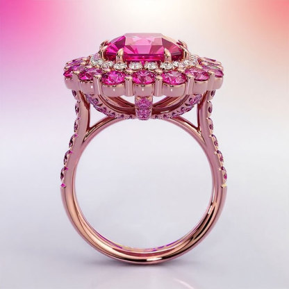 Sotiya Cathedral Double Halo Amethyst Purple Asscher Cut Engagement Ring Sterling Silver-Sotiya