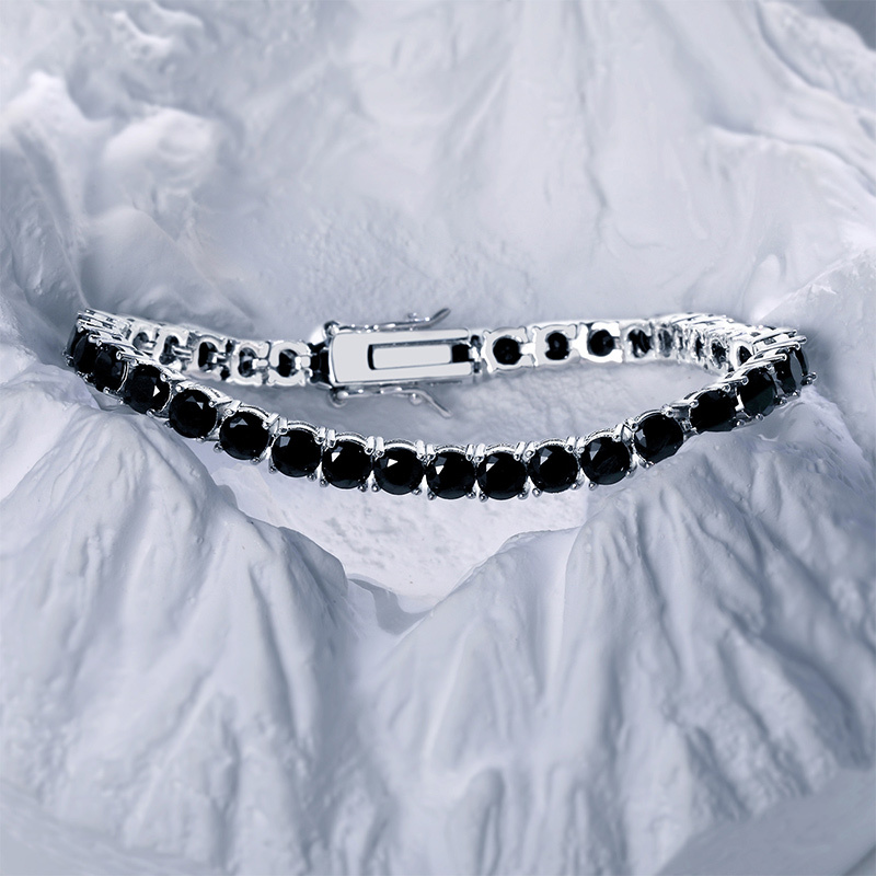 Sotiya 4mm Round Cut Tennis Bracelet-Sotiya
