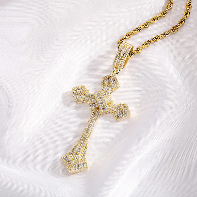 Sotiya Cross Design Faith Men's Necklace-Sotiya
