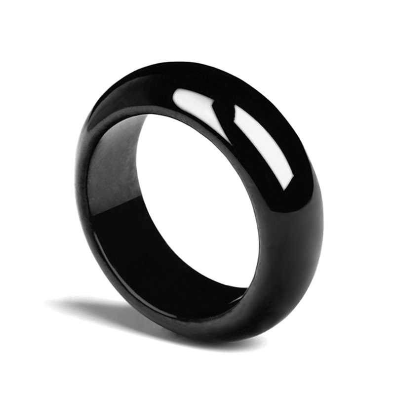 Sotiya Black Agate Onyx Band Unisex-Sotiya
