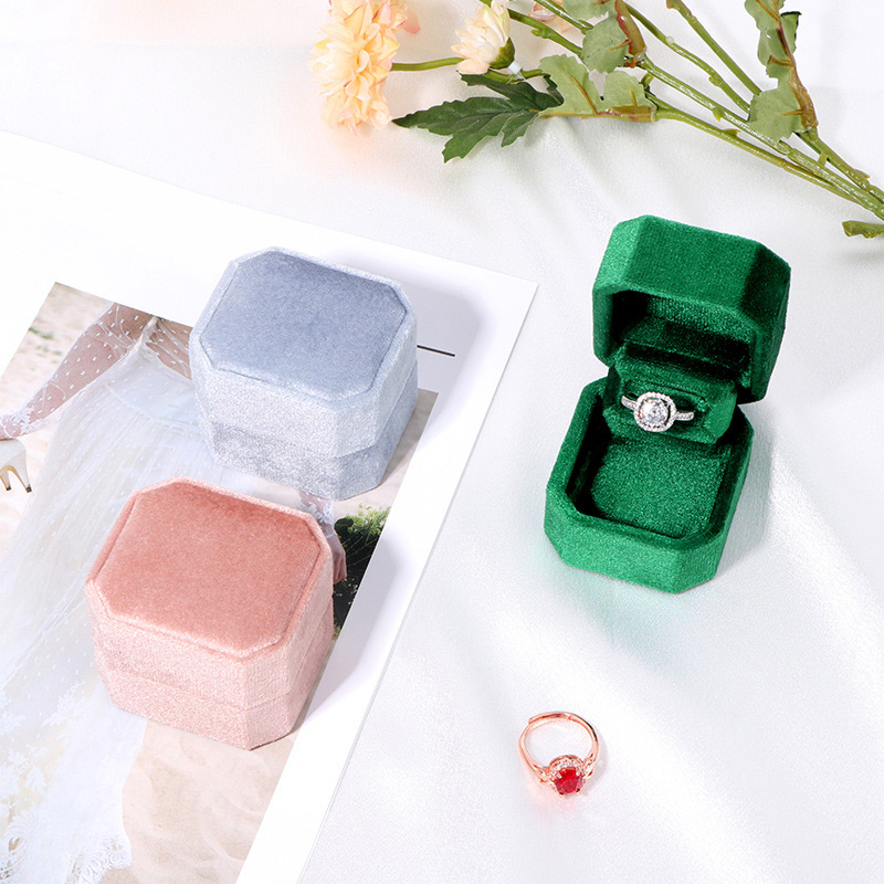 Sotiya Velvet Folio Ring Box-Sotiya