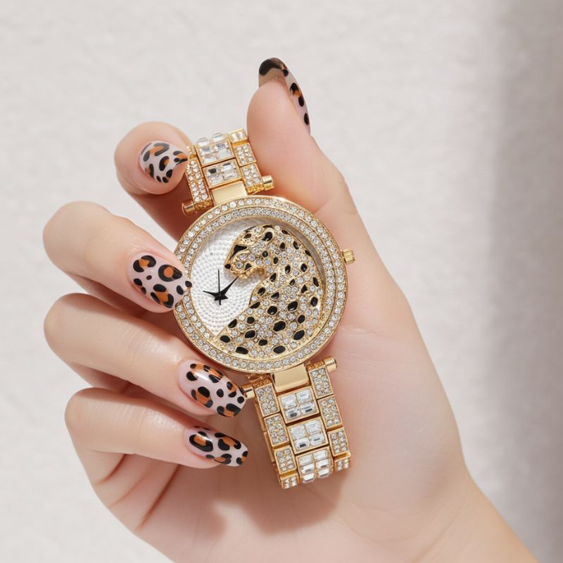 Sotiya Leopard Inspired Luxury Waterproof Quartz Women's Watch-Sotiya