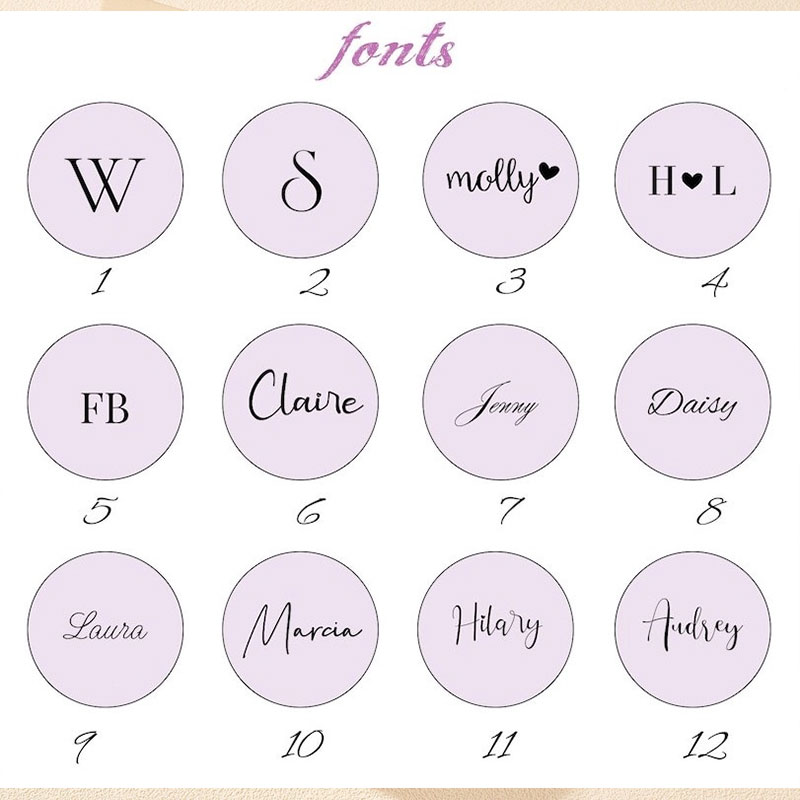 Sotiya Customized Gold Stamping Name Velvet Ring Box-Sotiya