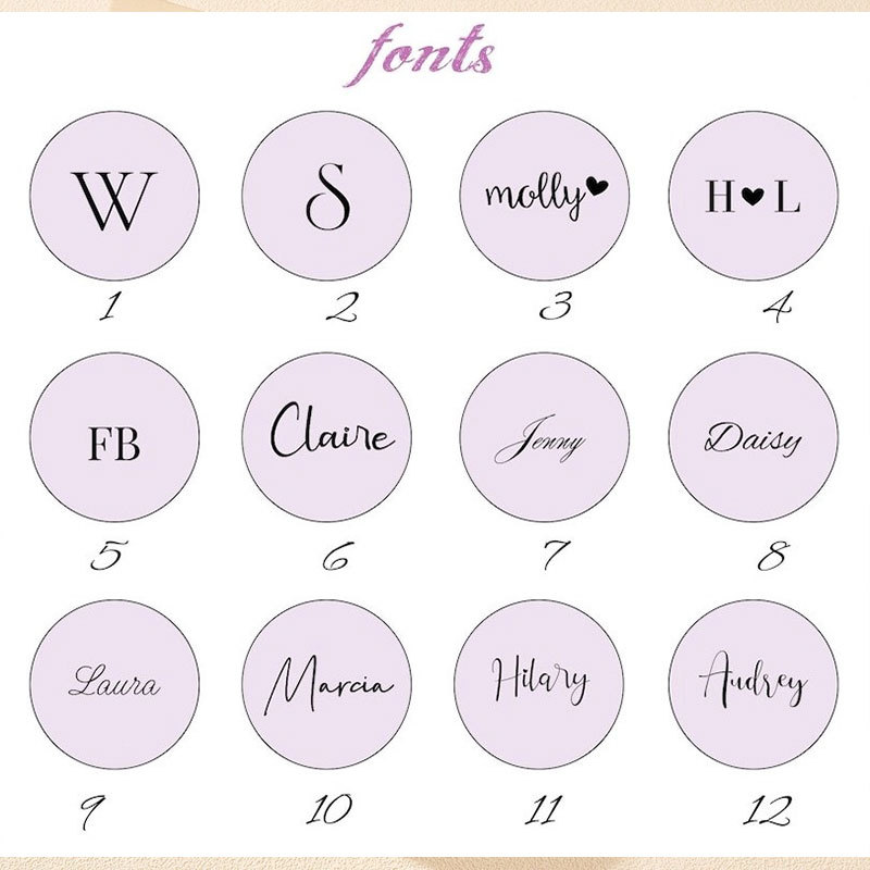 Sotiya Customized Gold Stamping Name Velvet Ring Box-Sotiya