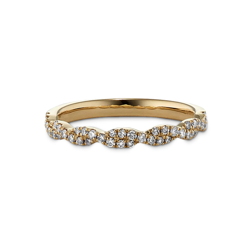 Sotiya Twist Women's Wedding Ring Sterling Silver