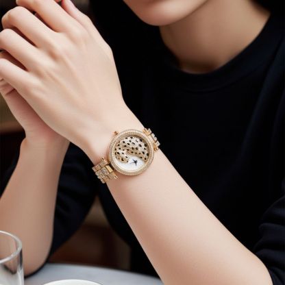 Sotiya Leopard Inspired Luxury Waterproof Quartz Women's Watch-Sotiya
