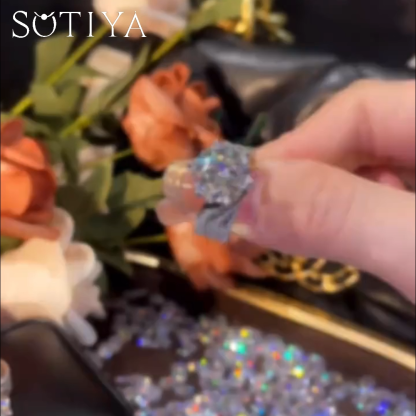 Sotiya Wide Twist Round Cut Moissanite Engagement Ring Sterling Silver