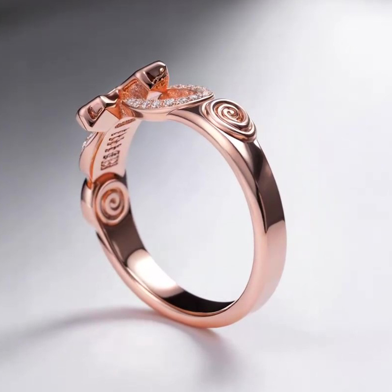 Sotiya Cross Design Faith Round Cut Coffee Cocktail Ring Sterling Silver-Sotiya