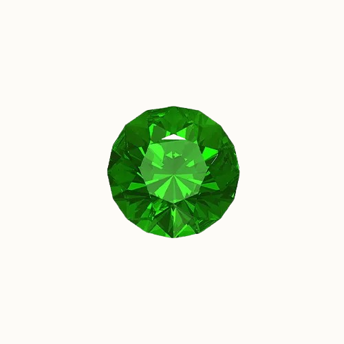 EMERALD GREEN COLORED STONE
