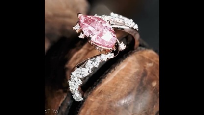 Sotiya Marquise Cut Bypass Engagement Ring Sterling Silver