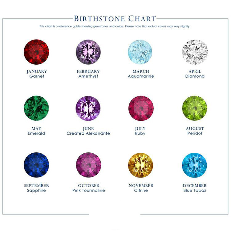 Sotiya Heart-Shaped Four-Leaf Clover Design Customized 12 Birthstone Engagement Ring Sterling Silver-Sotiya