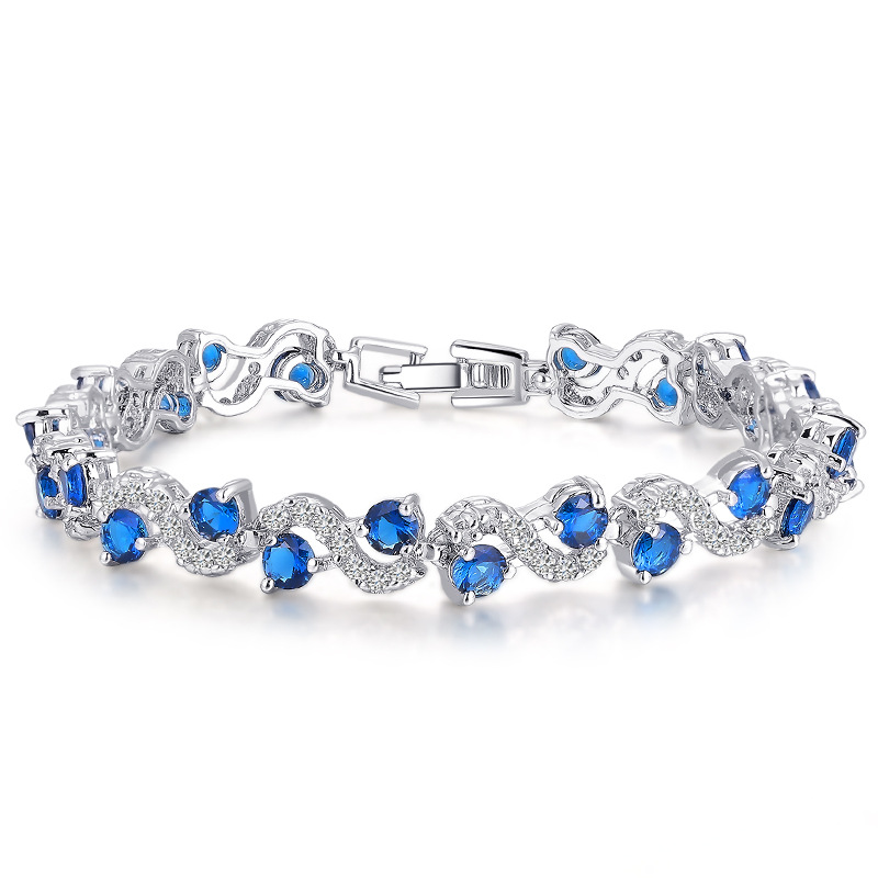 Sotiya Fashion Sparkling Tennis Bracelet-Sotiya
