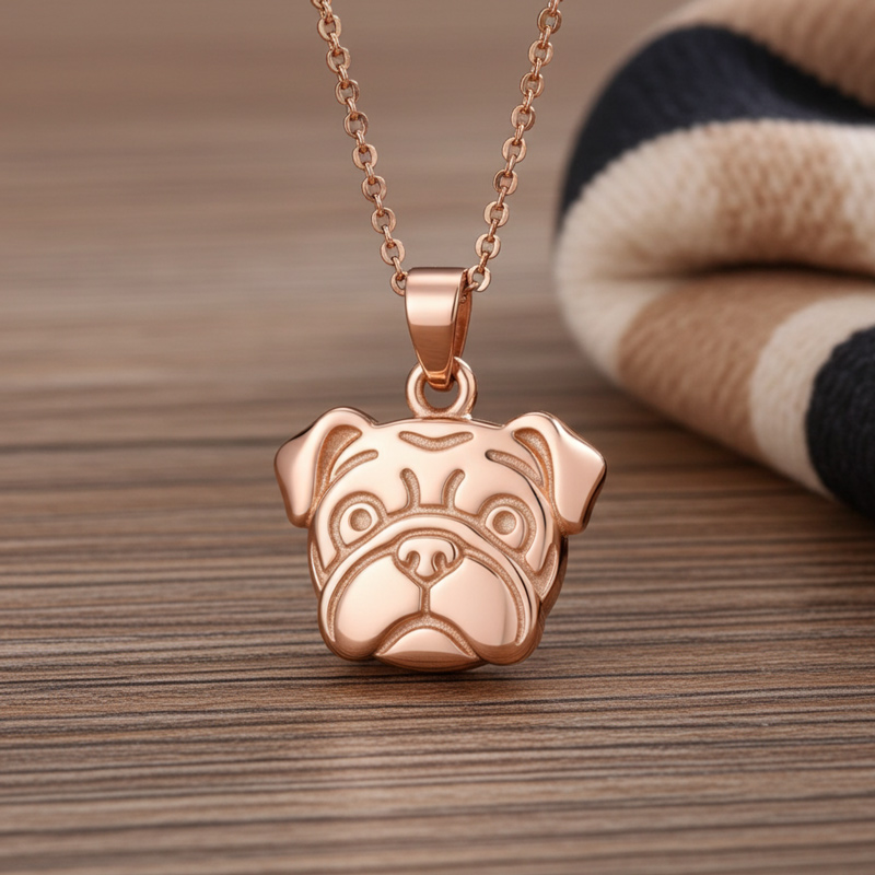 Sotiya Bulldog Pendant Necklace-Sotiya
