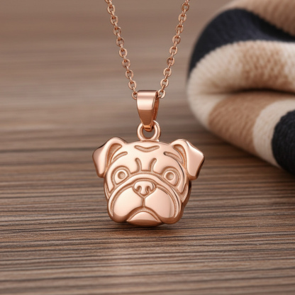 Sotiya Bulldog Pendant Necklace-Sotiya