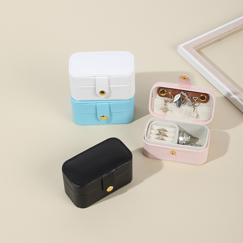 Sotiya Mini Portable PU Jewelry Storage Box-Sotiya