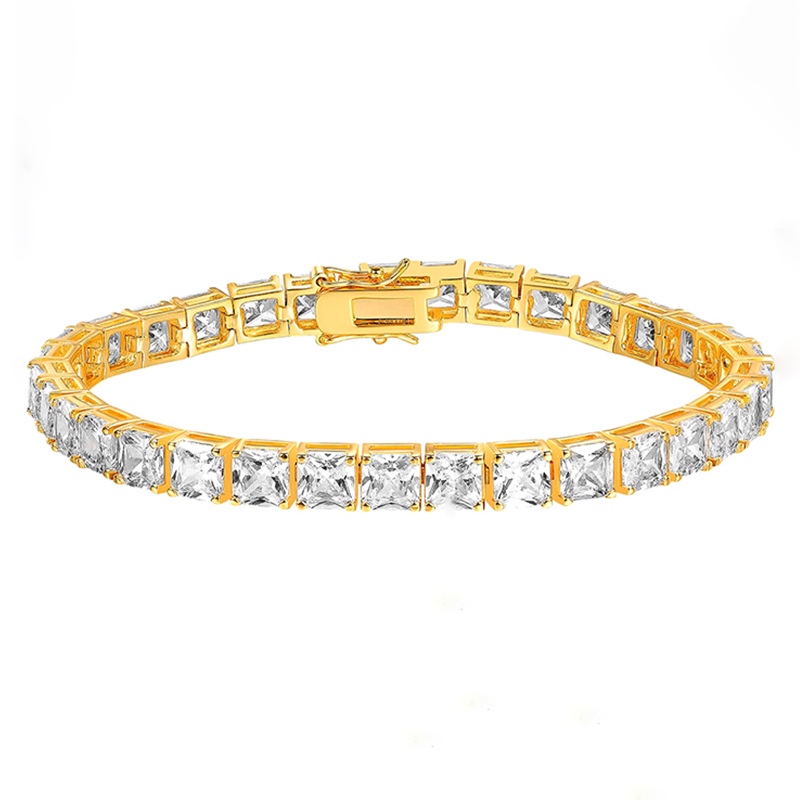 Sotiya Princess Cut Tennis Bracelet-Sotiya