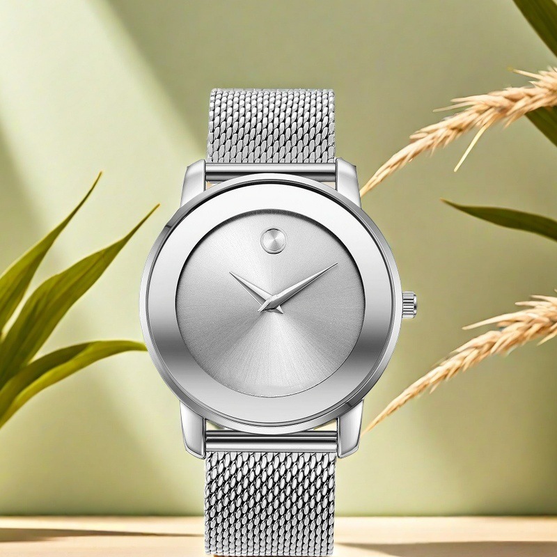 Sotiya Simple Waterproof Quartz Watch with Mesh Strap-Sotiya