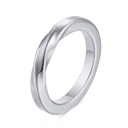Sotiya Mobius Men's Wedding Ring Titanium Steel-Sotiya