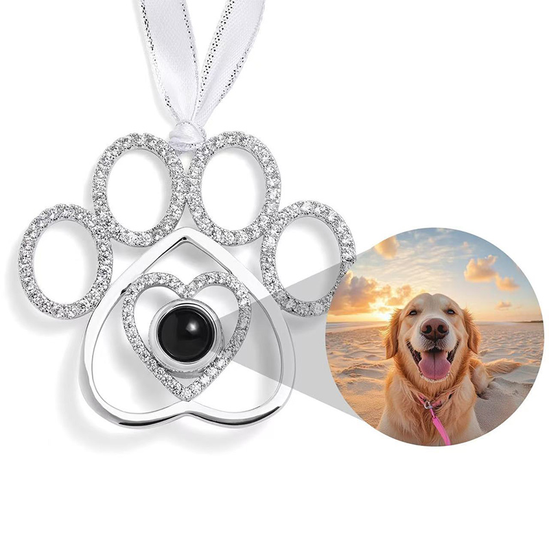 Sotiya Paw Personalized Photo Ornament-Sotiya