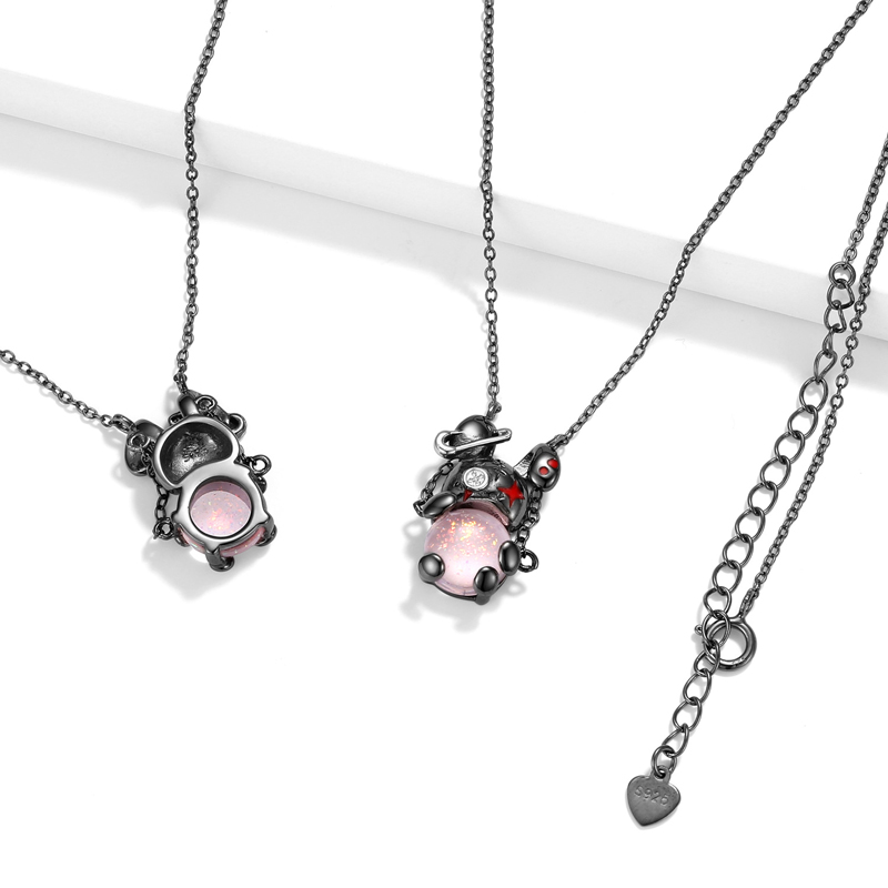 Sotiya Doll Bunny Necklace Sterling Silver-Sotiya