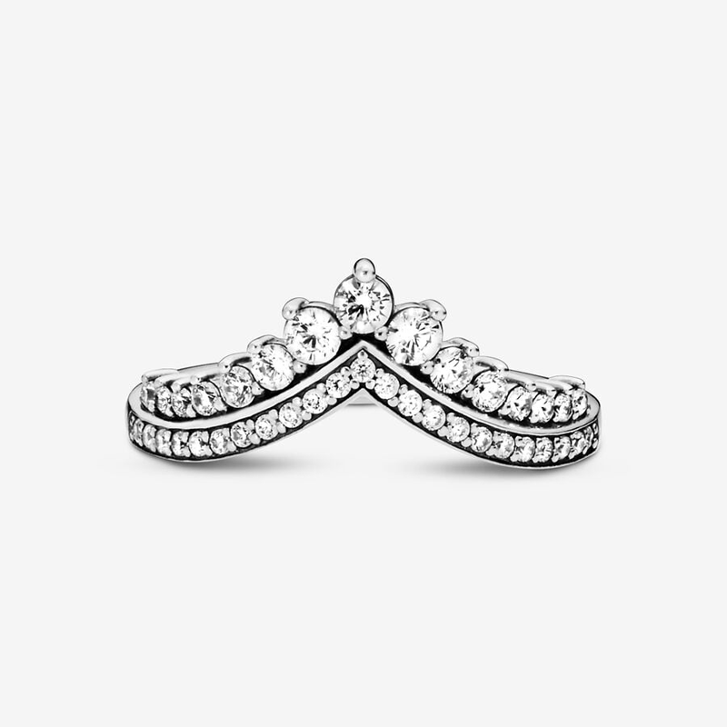 Sotiya V Shape Crown Design Women's Wedding Ring Kellie Contour Band Sterling Silver-Sotiya