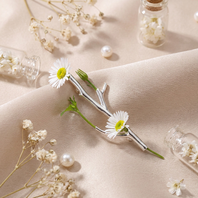 Sotiya Flower Arrangement Brooch Bouquet Flower Holder-Sotiya