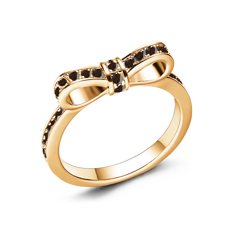 Sotiya Bowknot Coffee Ring Sterling Silver