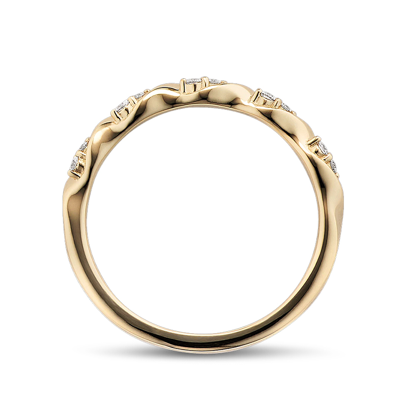 Sotiya Twist Women's Wedding Ring Sterling Silver