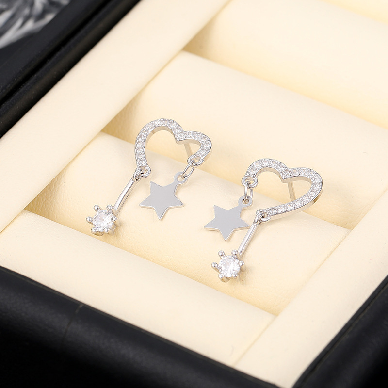 Sotiya One Week Earrings with Gift Box Sterling Silver-Sotiya
