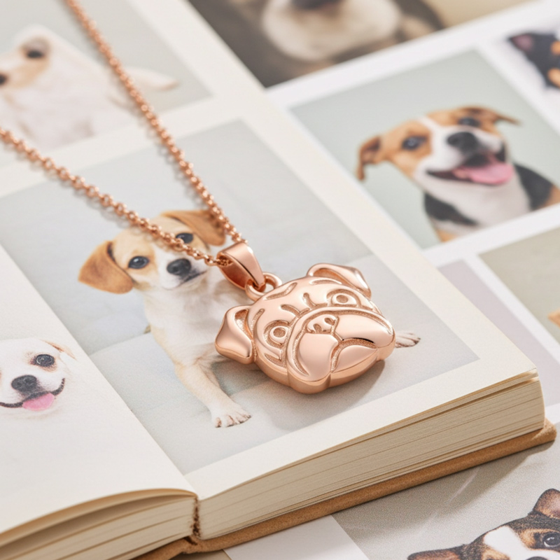Sotiya Bulldog Pendant Necklace-Sotiya